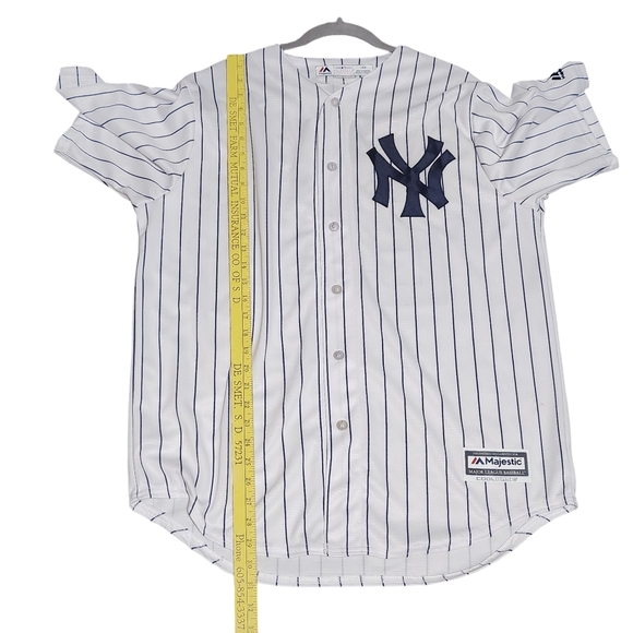 Majestic GARY SANCHEZ 24 New York Yankees Baseball Jersey Mens Size Large NEW - Picture 9 of 14